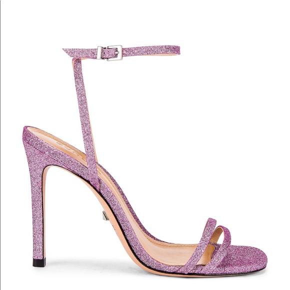 SCHUTZ Shoes - Purple with pink glitter heels